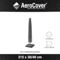AeroCover Parasolhoes H 215 X 30/40 Cm -Natuurcentrum Winkel aerocover parasolhoes antraciet h215x30 40cm 1000x1000 621e0db9854e1 l