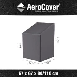 AeroCover Stapelstoelhoes/Gasveerstoelhoes 67 X 67 X 80/110 Cm -Natuurcentrum Winkel aerocover stapelstoel gasveerstoelhoes antraciet 67x67xh80 1 1000x1000 621e0dbcbb73f l