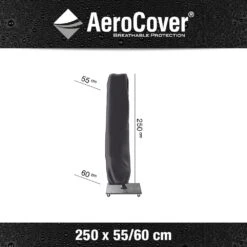 AeroCover Zweefparasolhoes H 250 X 55/60 Cm -Natuurcentrum Winkel aerocover zweefparasolhoes antraciet h250x55 60cm 1000x1000 621e0d6c241b1 l