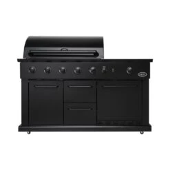 Boretti Luciano Nero Gas Buitenkeuken Incl. Koelkast