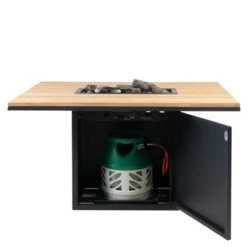 Cosi Fires Cosiloft 120 Relax Dining Black Frame /Teak Top -Natuurcentrum Winkel cosi fires cosiloft 120 relax dining black frame teak top 1614072228 l