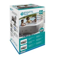 ELICLOVER Infinite® Spa Opblaasbaar 4 Pers. - 210 X 210 X 65 Cm -Natuurcentrum Winkel eliclover infinite spa opblaasbaar 4 pers 210 x 210 x 65 cm 1000x1000 62860e9db7ef1 l