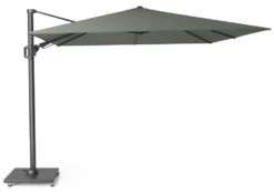 Platinum Zweefparasol Challenger T² 300 X 300 Cm Olijfgroen