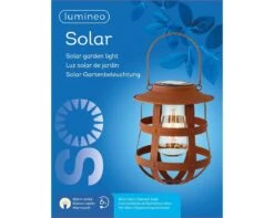 Lumineo Solar Lantaarn Rustiek Bruin - Ø 19 Cm -Natuurcentrum Winkel product 1181x944 625811fa5de7c l