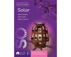 Lumineo Solar Lantaarn Rustiek Bruin - Ø 14 Cm -Natuurcentrum Winkel product 1181x944 62581205adea4 l