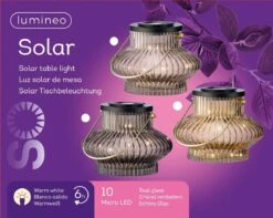 Lumineo Solar Tafellamp 3 Kl. Ass - Ø 16 Cm -Natuurcentrum Winkel product 1181x944 6258120f07df4 l