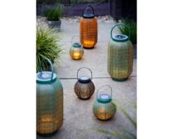 Lumineo Solar Lantaarn Zwart/goud - Ø 20 Cm -Natuurcentrum Winkel product 1181x945 62581209128ec l