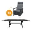 Royal Seasons FABIO DINING Uitschuifbare Tuinset Met 6 Stoelen -Natuurcentrum Winkel royal seasons fabio dining uitschuifbare tuinset met 6 stoel 1500x1500 63ea2e32c23e8 l