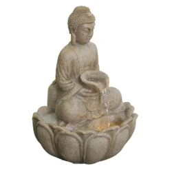 Waterornament Boedha - 25 X 18 X 34 Cm -Natuurcentrum Winkel waterornament boedha 25 x 18 x 34 cm 1000x1000 623b347952636 l