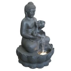 Waterornament Boedha - 55 X 43 X 80 Cm -Natuurcentrum Winkel waterornament boedha 55 x 43 x 80 cm 1000x1000 623b347045157 l