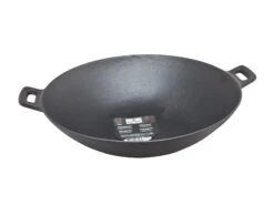 Cast Iron Wok Gietijzer 36x11cm 6,5L